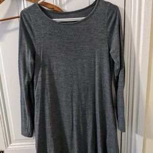 wool& Charcoal Heather Rowena Swing Dress - Like New!